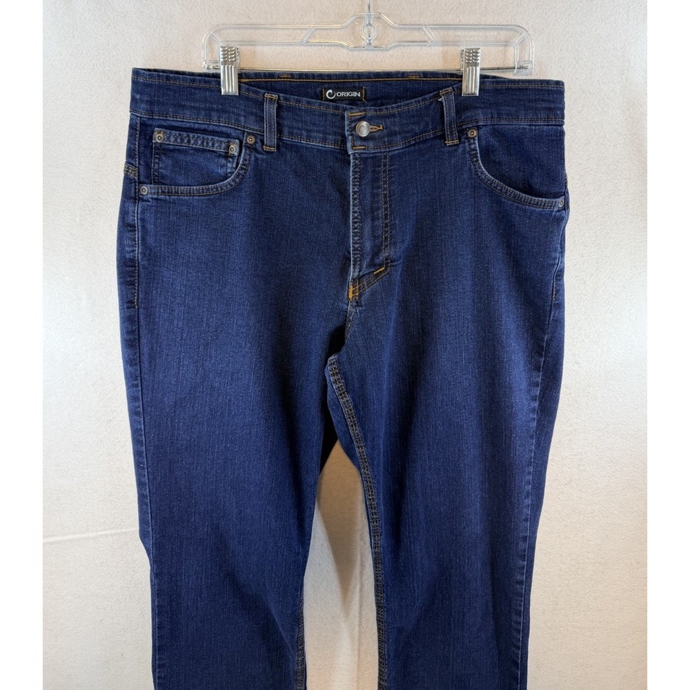 Origin Maine Jeans Mens 34x30 Blue Relaxed Fit Denim Pants USA Made